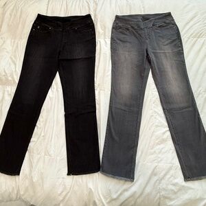 Belle by Kim Gravel Pull-up Jeans